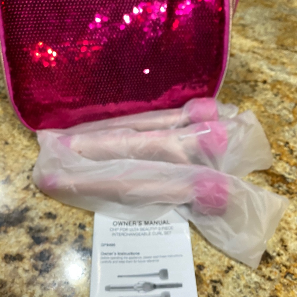 CHI ULTA BEAUTY 3 piece interchangeable curl set